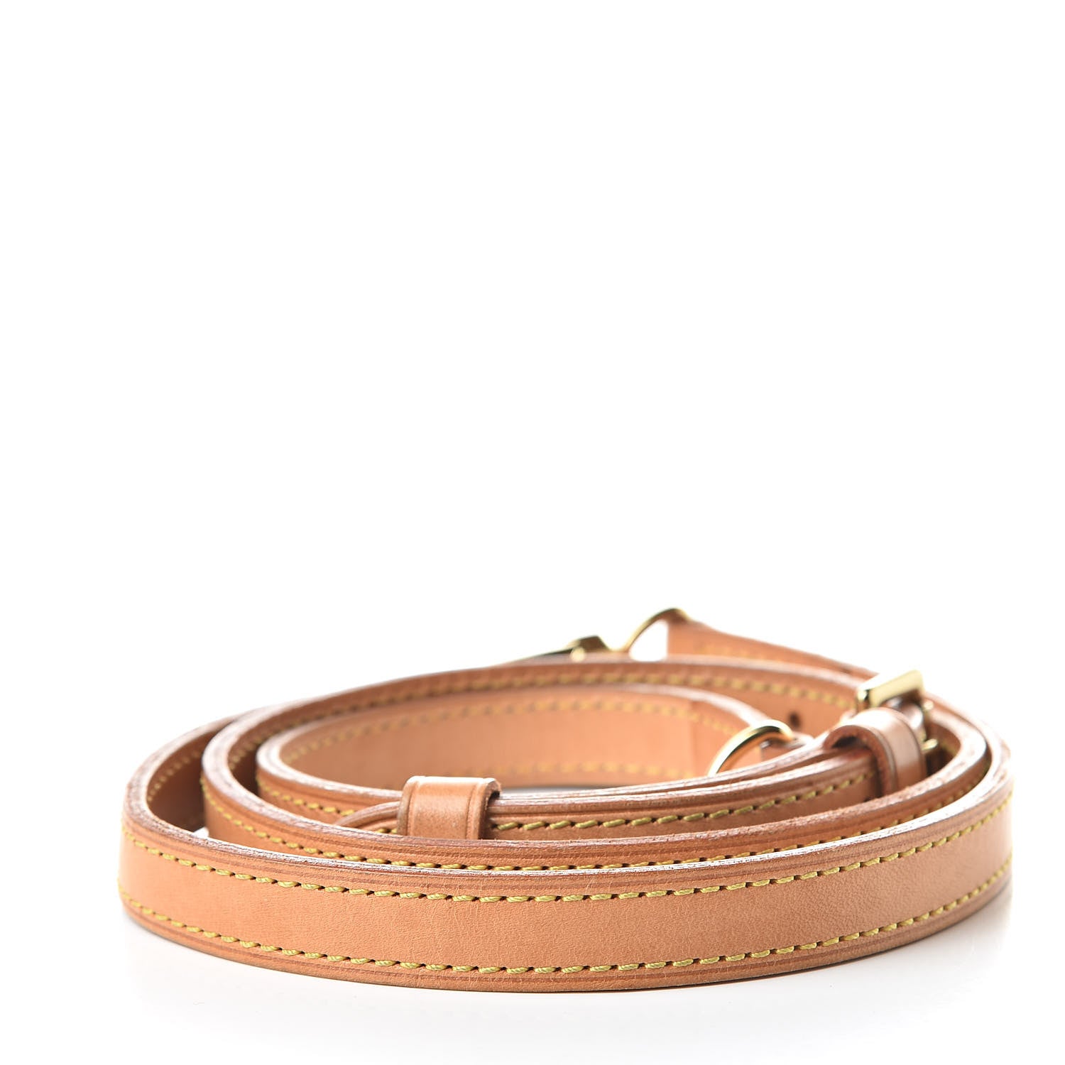 Louis Vuitton Vachetta 16mm Adjustable Shoulder Strap VVN 2 of 4