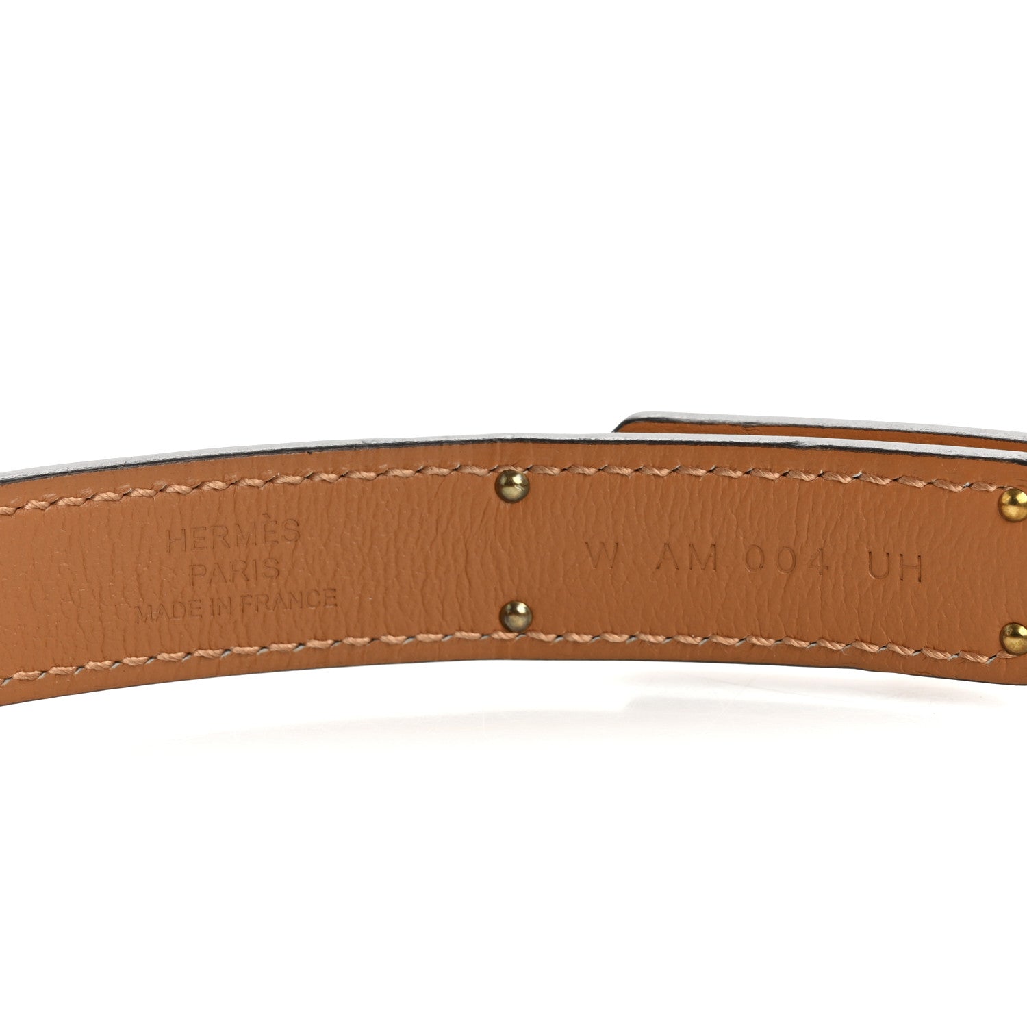 Hermes Epsom Kelly Belt Gold 3 of 4