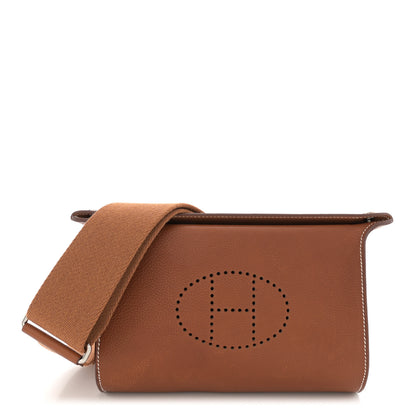 Hermes Barenia Faubourg Videpoches Fauve Gold 1 of 12