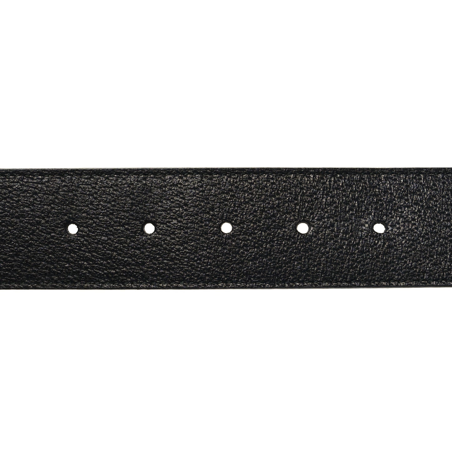 Textured Calfskin Double G 40mm Belt 85 34 Black