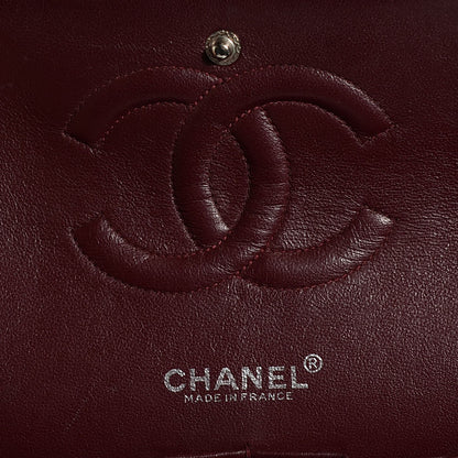 Chanel Lambskin Quilted Medium Double Flap Black 7 of 9