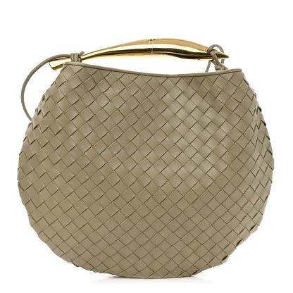 Bottega Veneta Nappa Intrecciato Medium Sardine Bag Travertine 2 of 10