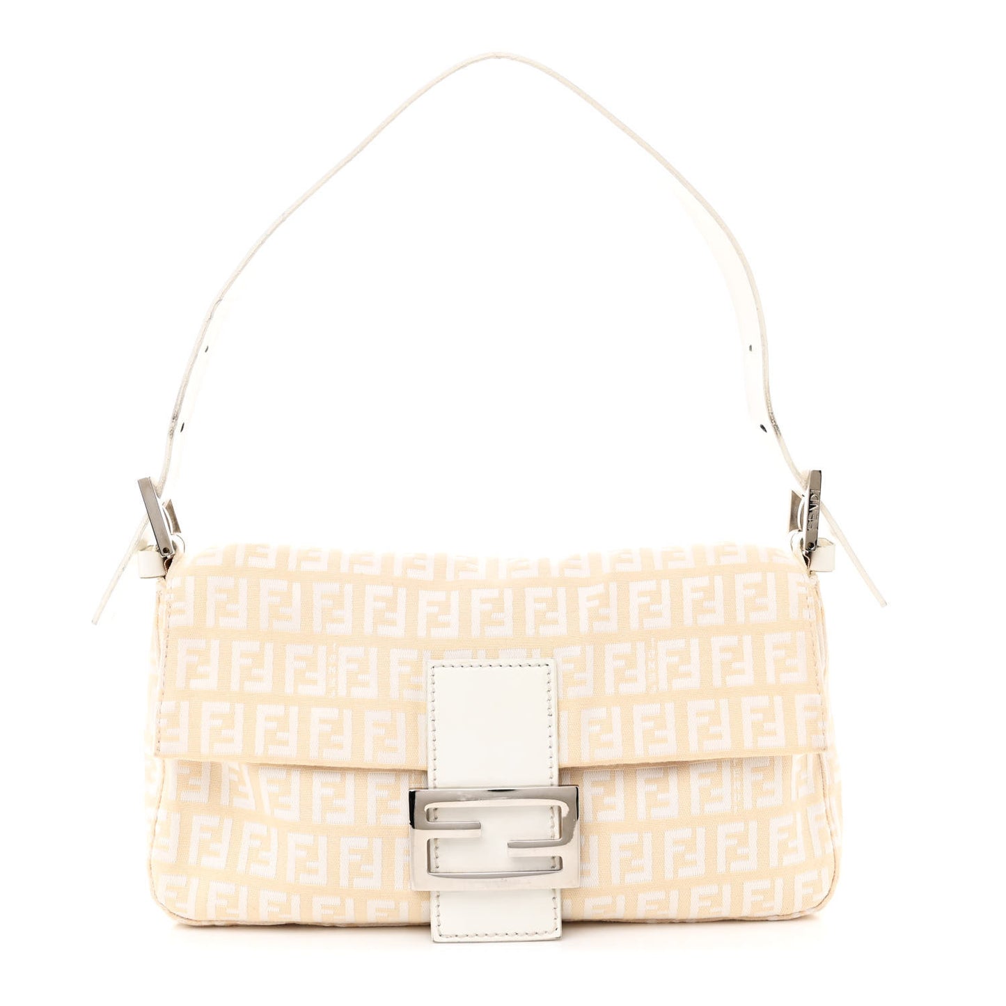 Zucchino Cuoio Mini Mama Baguette Beige White