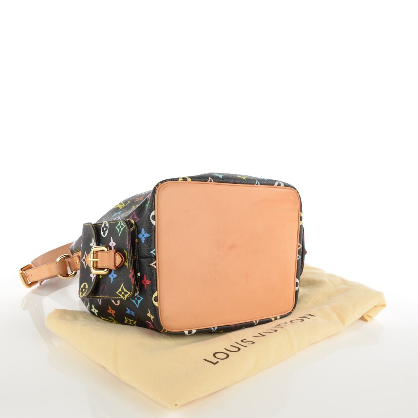 Monogram Multicolor Petit Noe Black