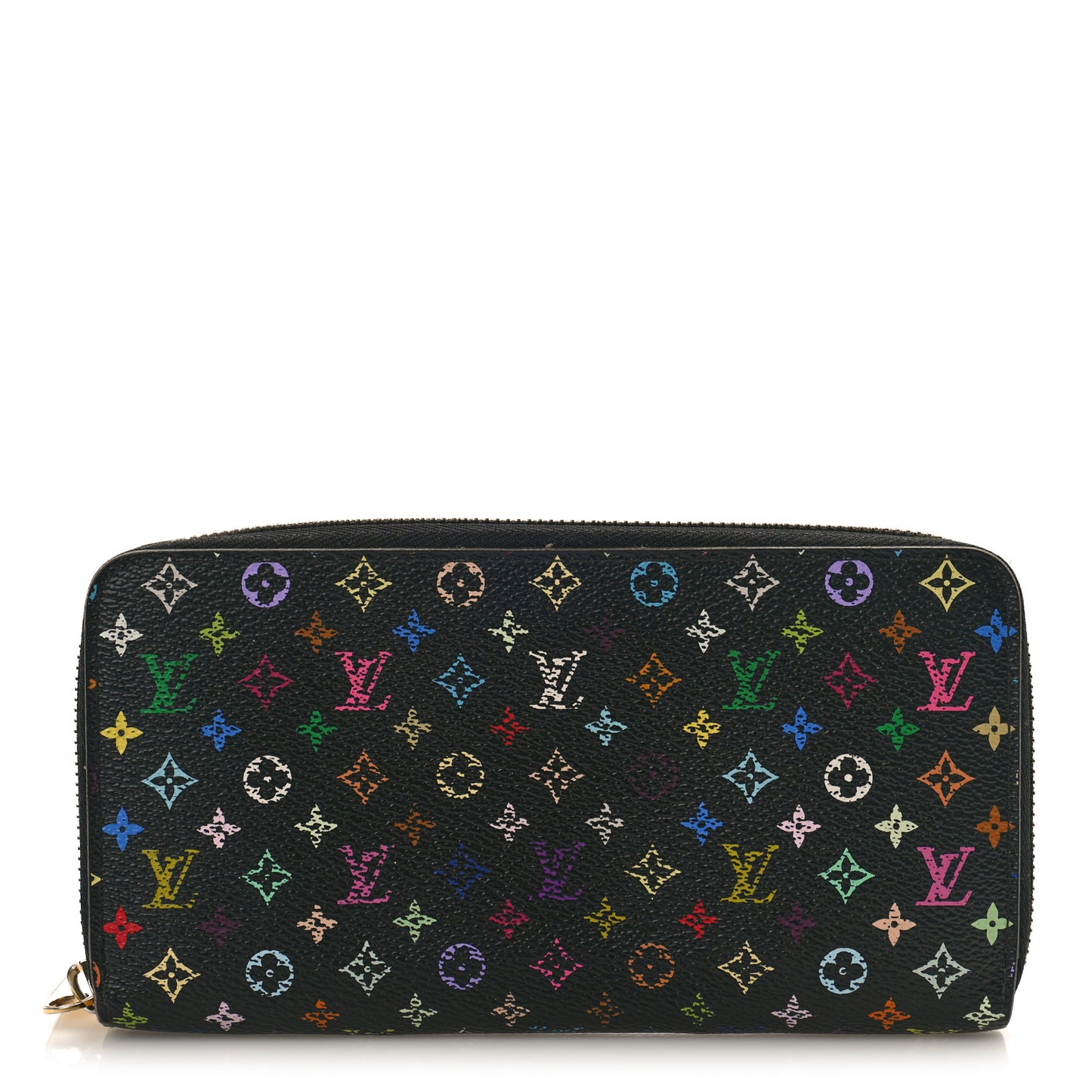 Monogram Multicolor Zippy Wallet Black Grenade