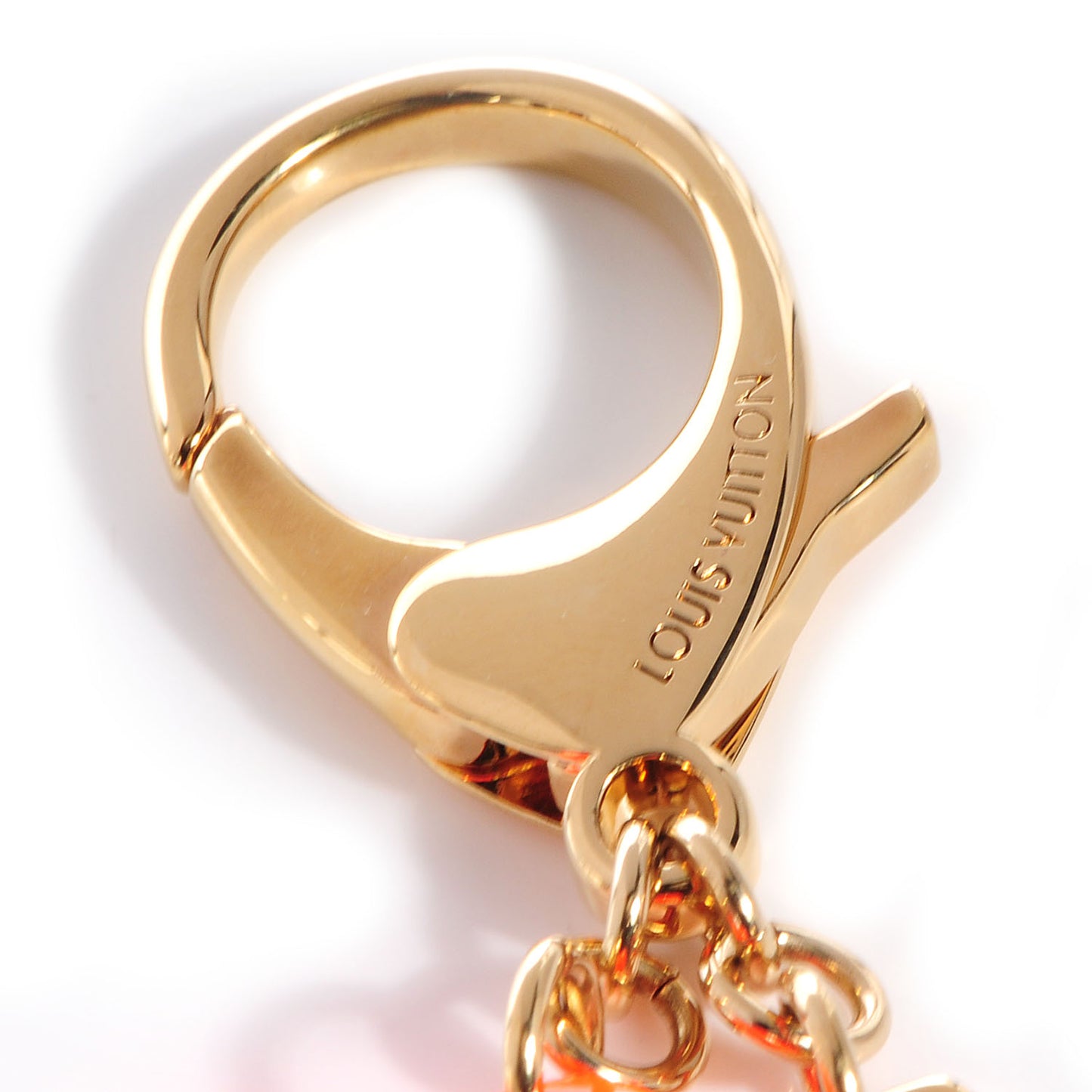 Graffiti Bag Charm Orange