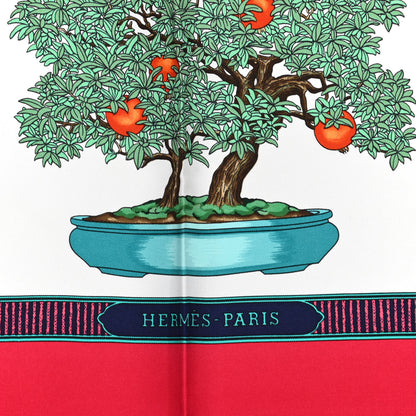 Hermes Silk Bonsai Scarf 90 2 of 5