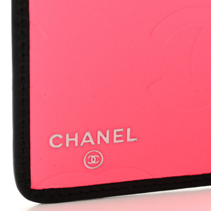 Chanel Calfskin Quilted Cambon Yen Wallet Black 6 of 9