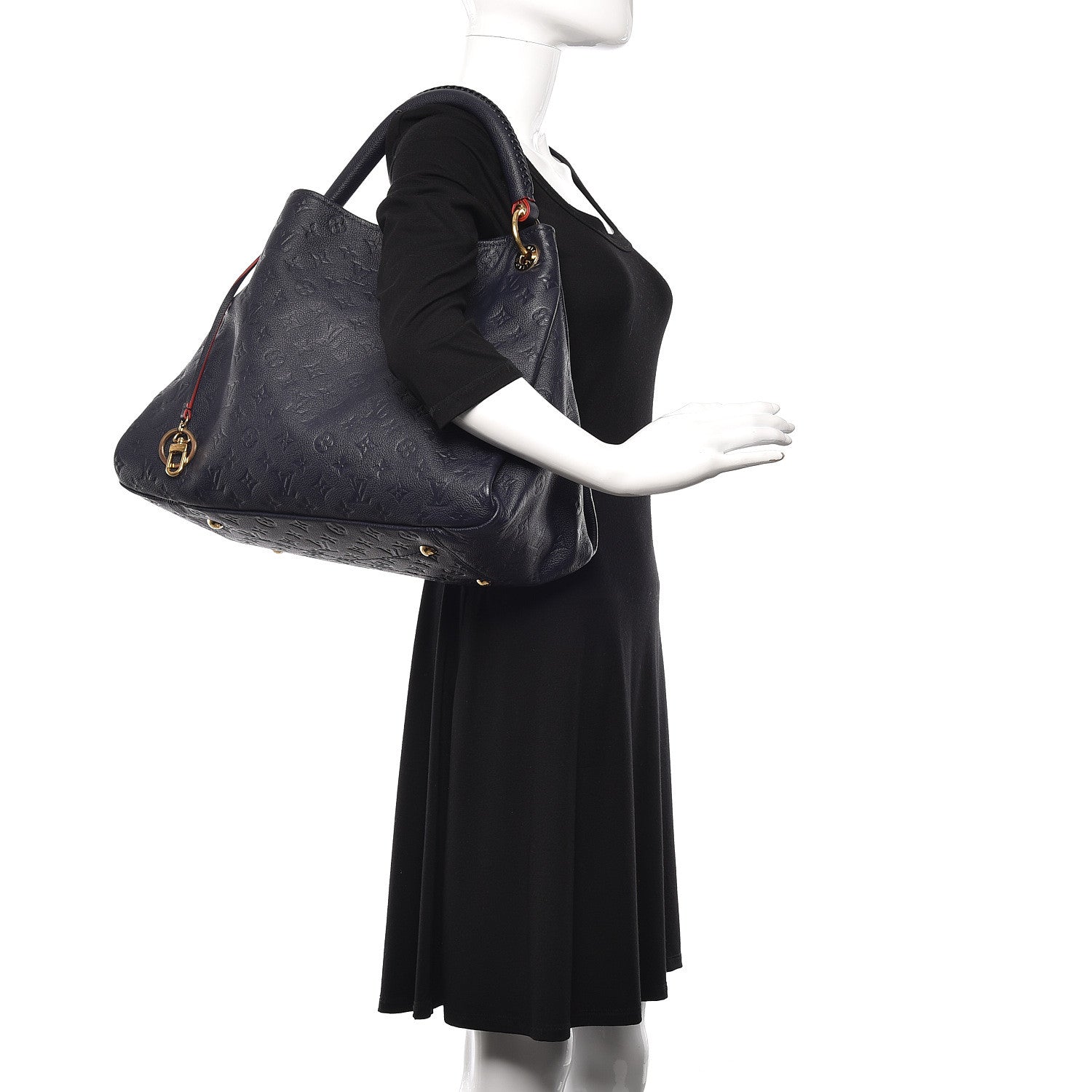 Louis Vuitton Empreinte Artsy MM Marine Rouge 2 of 12