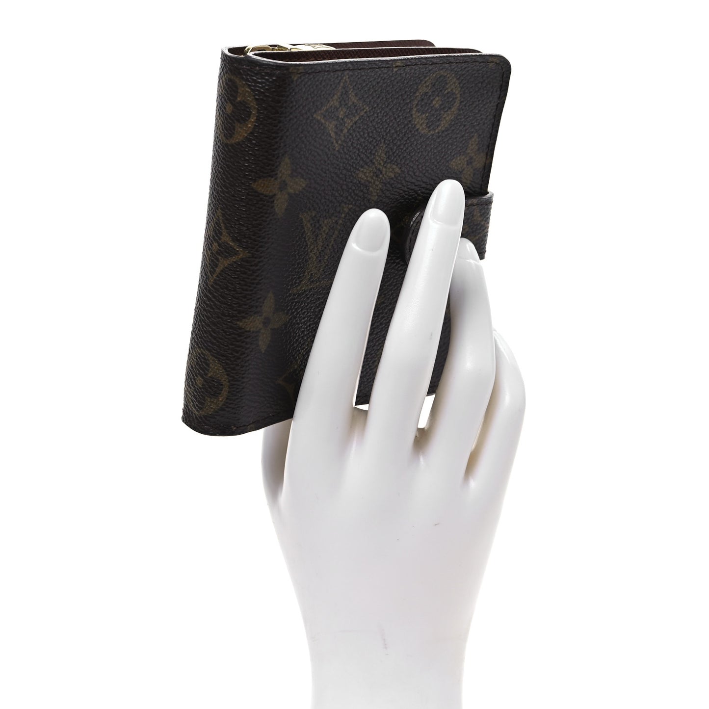 Monogram Compact Zippe Zipped Wallet