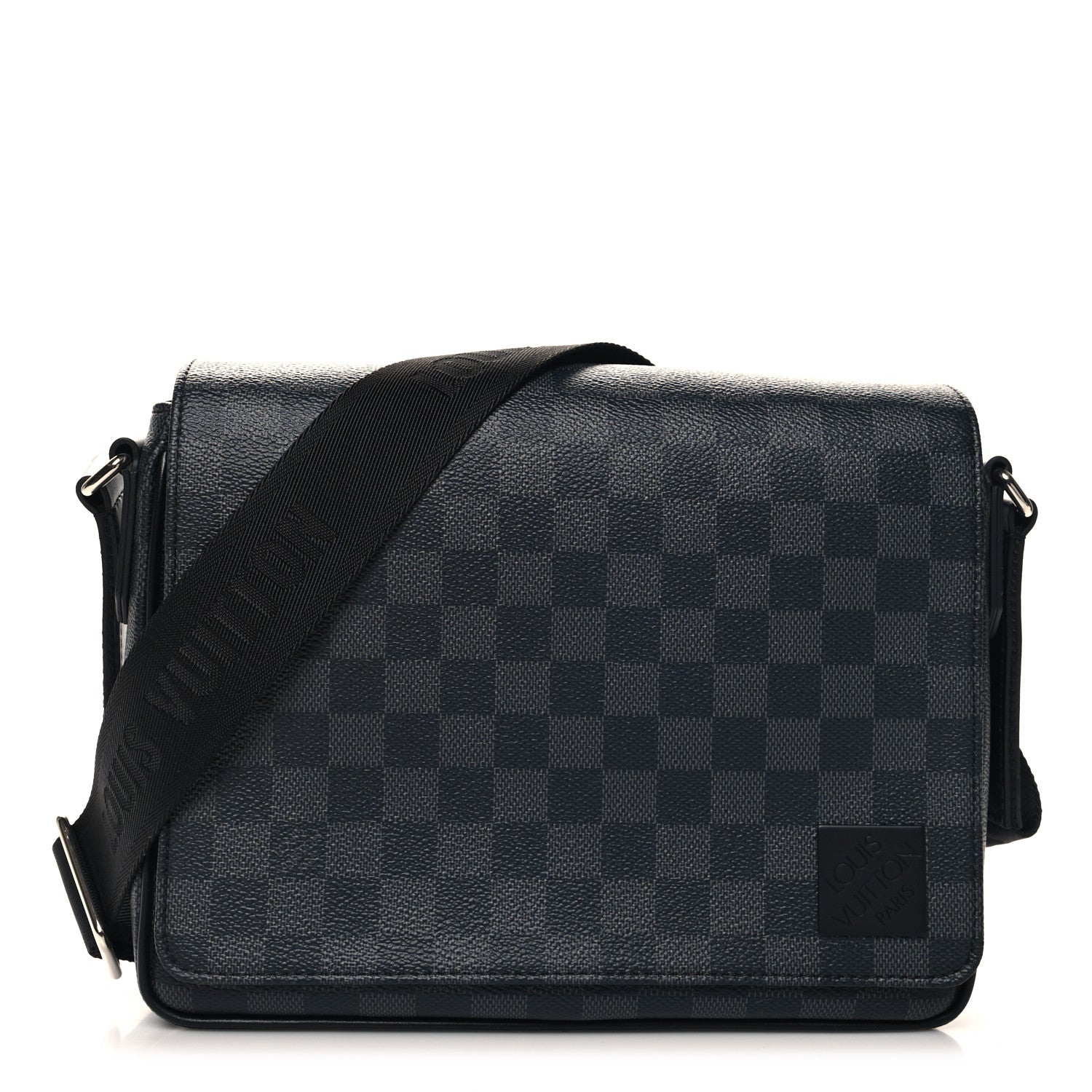 Louis Vuitton Damier Graphite District PM NM 1 of 10