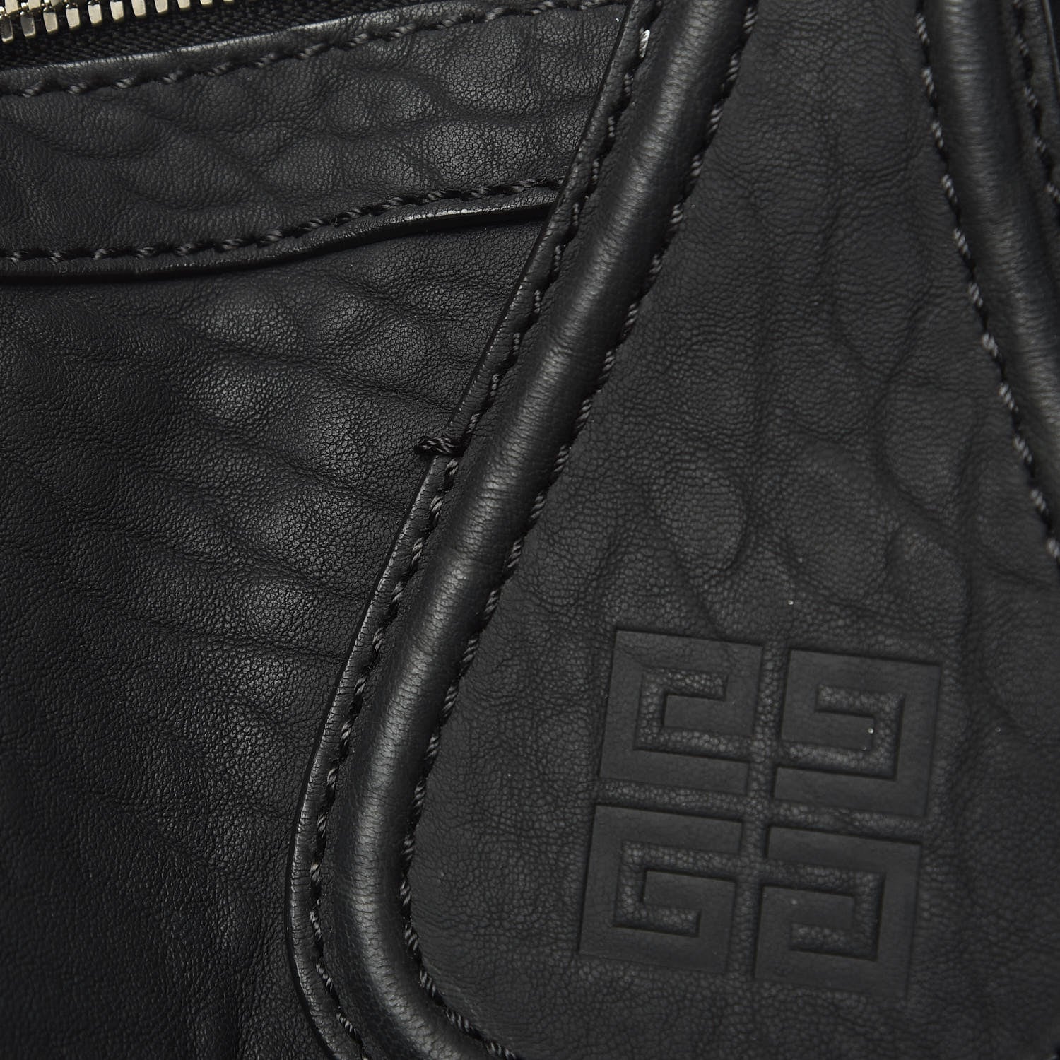 Givenchy Sheepskin Calfskin Medium Nightingale Black 9 of 12