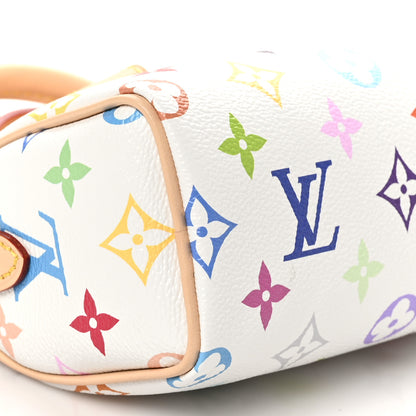 Louis Vuitton LV X TM Monogram Multicolor Nano Speedy White 8 of 9