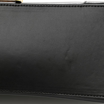 Balenciaga Shiny Box Calfskin Medium Hourglass Top Handle Bag Black 13 of 13