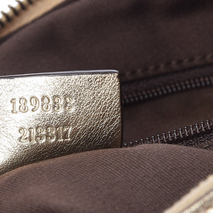 Gucci Monogram Large D Gold Hobo Gold 7 of 10