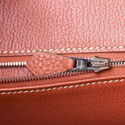 Hermes Taurillon Clemence Birkin 30 Sanguine 10 of 30