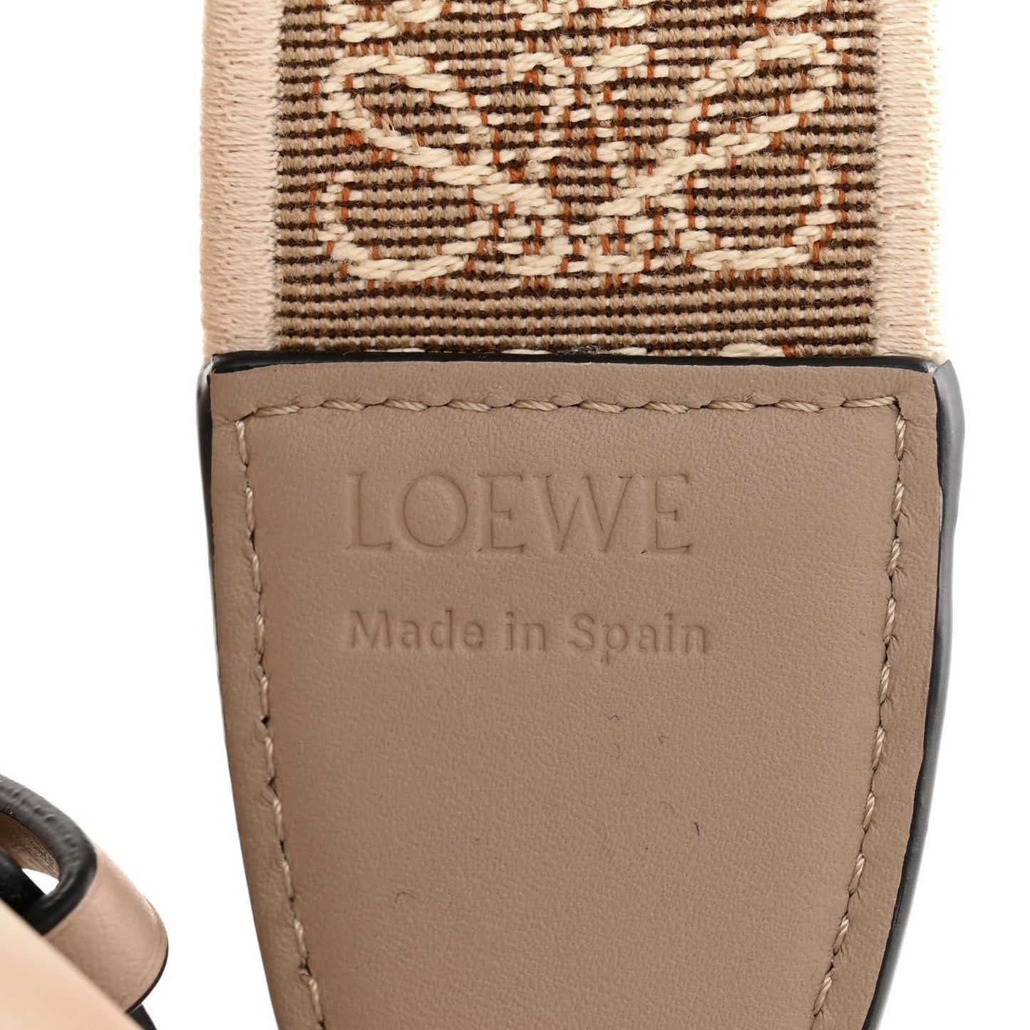 Calfskin Jacquard Mini Gate Dual Bag Sand