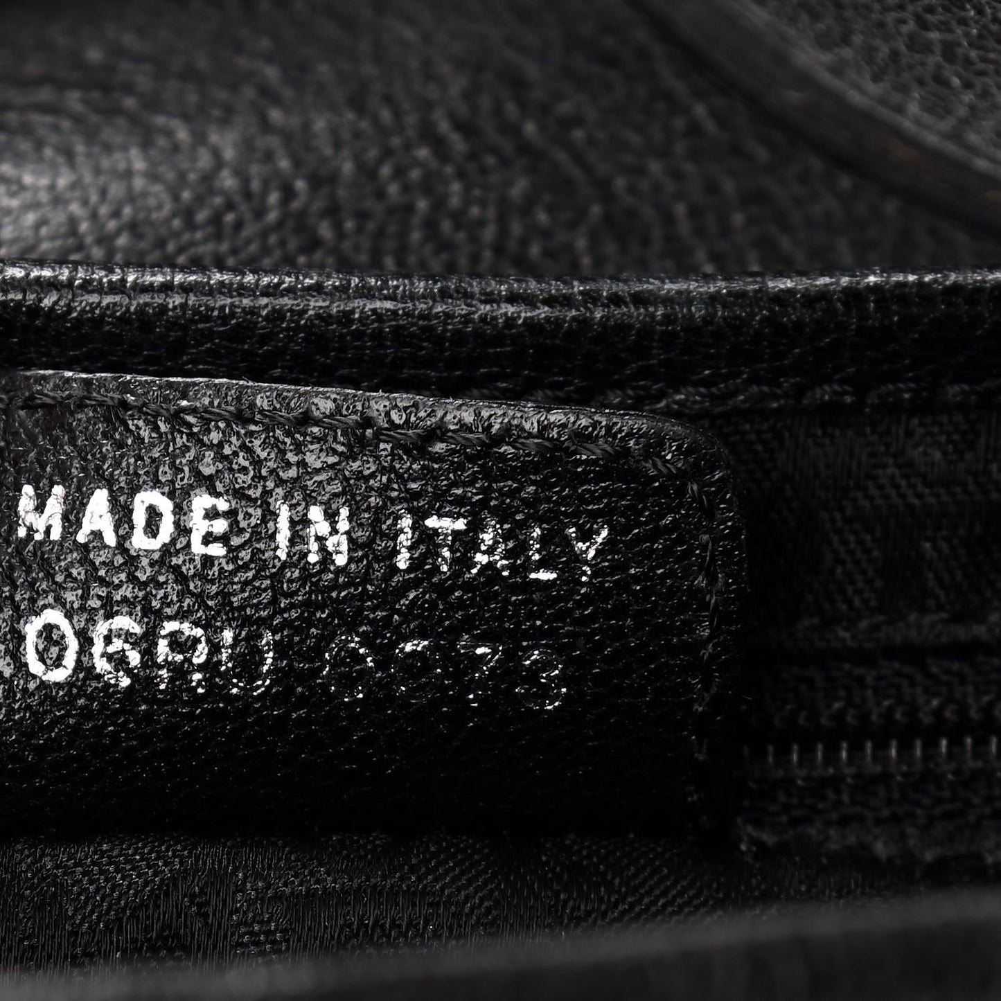 Calfskin Saddle Bag Black