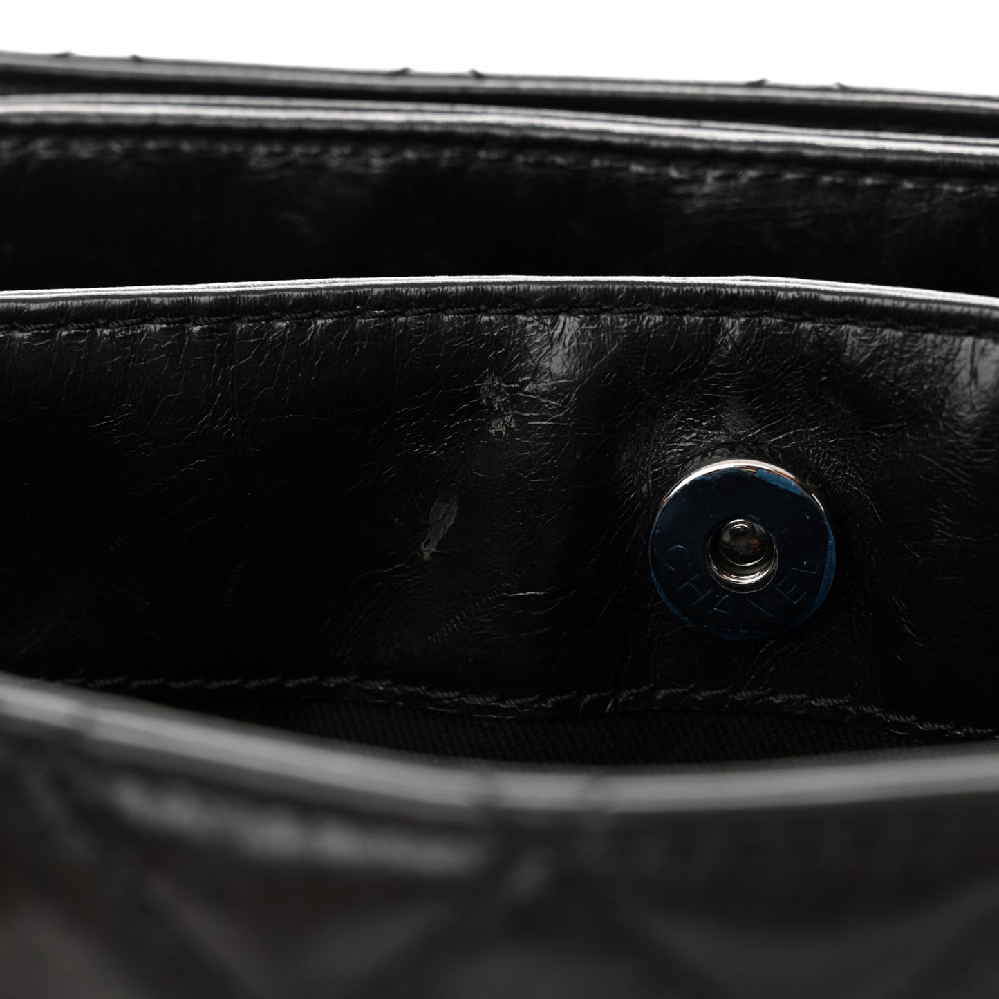 Calfskin Quilted Medium Coco Soft Tote Black