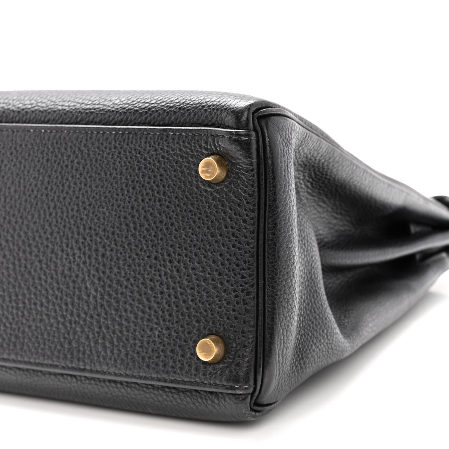 Hermes Togo Kelly Retourne 32 Black 10 of 10