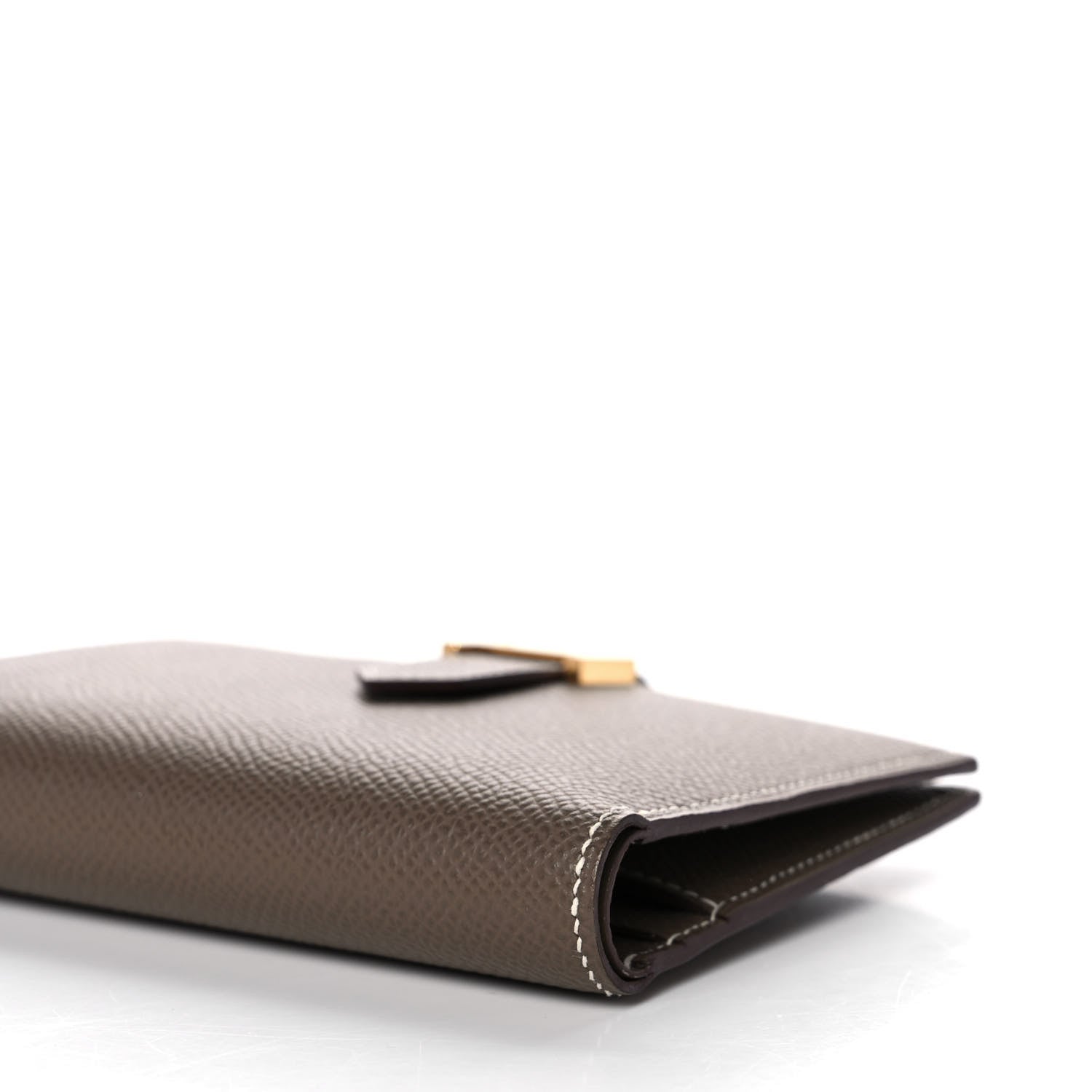 Hermes Epsom Bearn Compact Wallet Etoupe 11 of 12