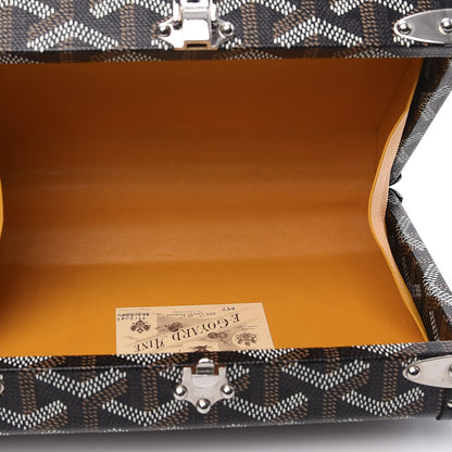 Goyard Goyardine Minaudiere Trunk Bag Black 4 of 10