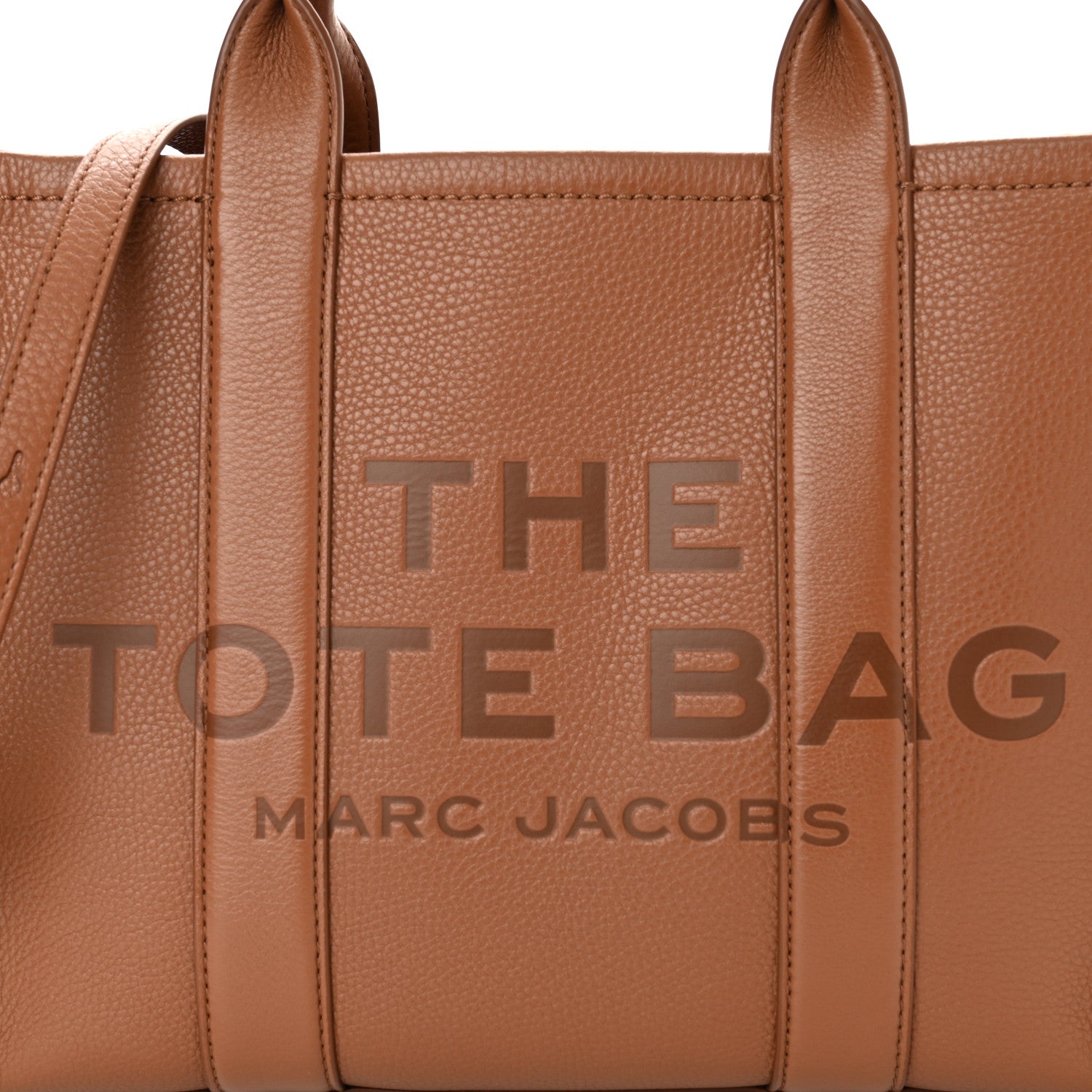 Marc Jacobs Grained Calfskin Medium The Tote Bag Argan Oil 8 of 10