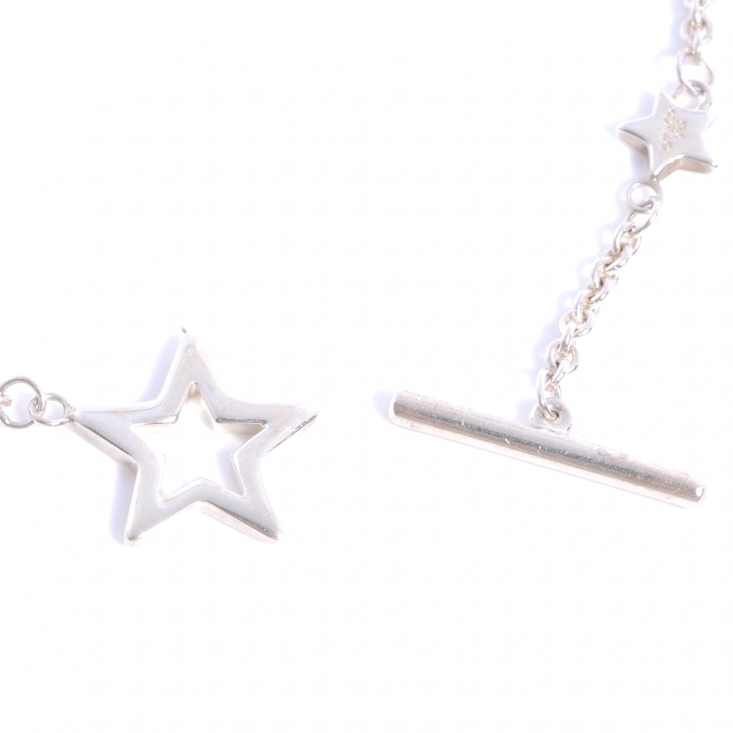 Tiffany Sterling Silver Star Toggle Bracelet 5 of 5