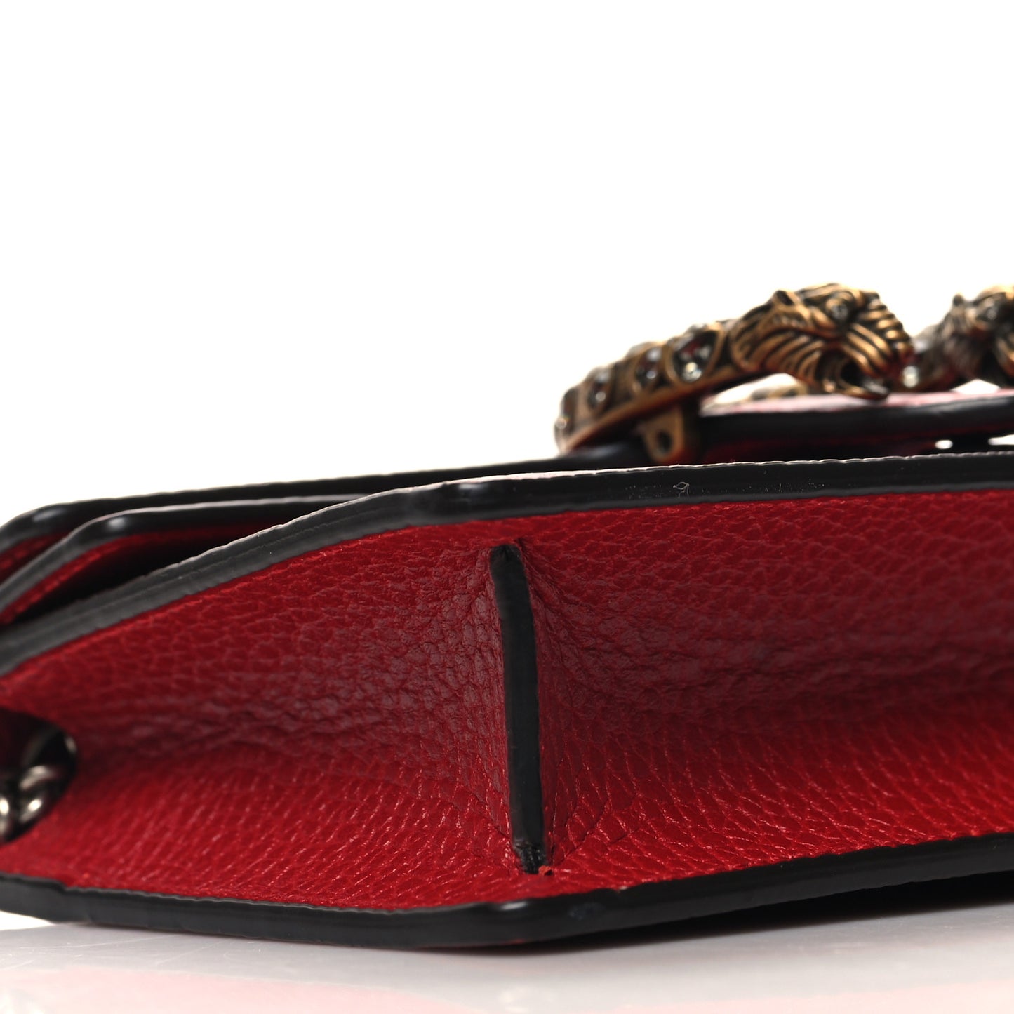 Calfskin Super Mini Dionysus Shoulder Bag Hibiscus Red