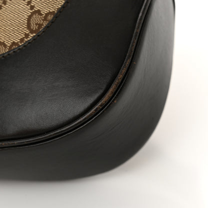 Gucci Monogram Web Jackie O Hobo Dark Brown 15 of 16