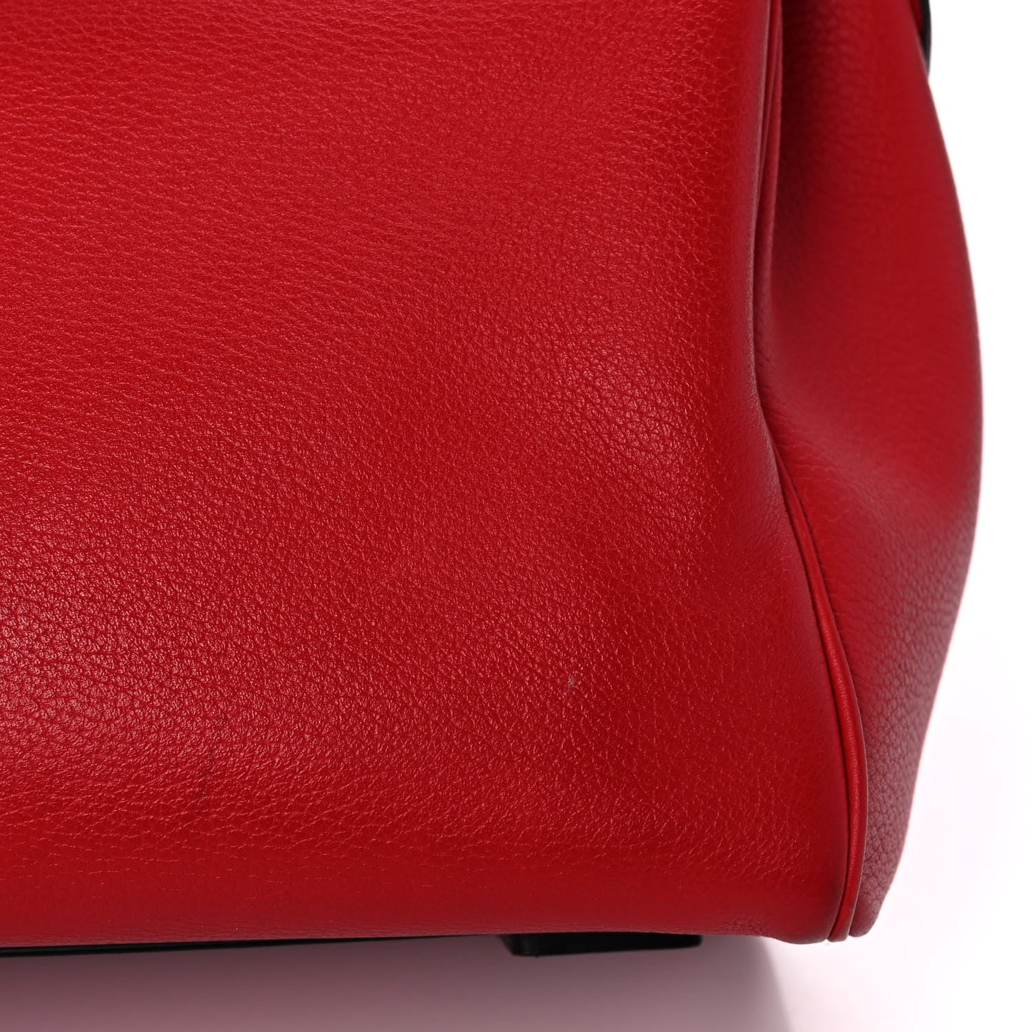 Versace Calfskin Medium La Medusa Top Handle Handbag Red 12 of 15