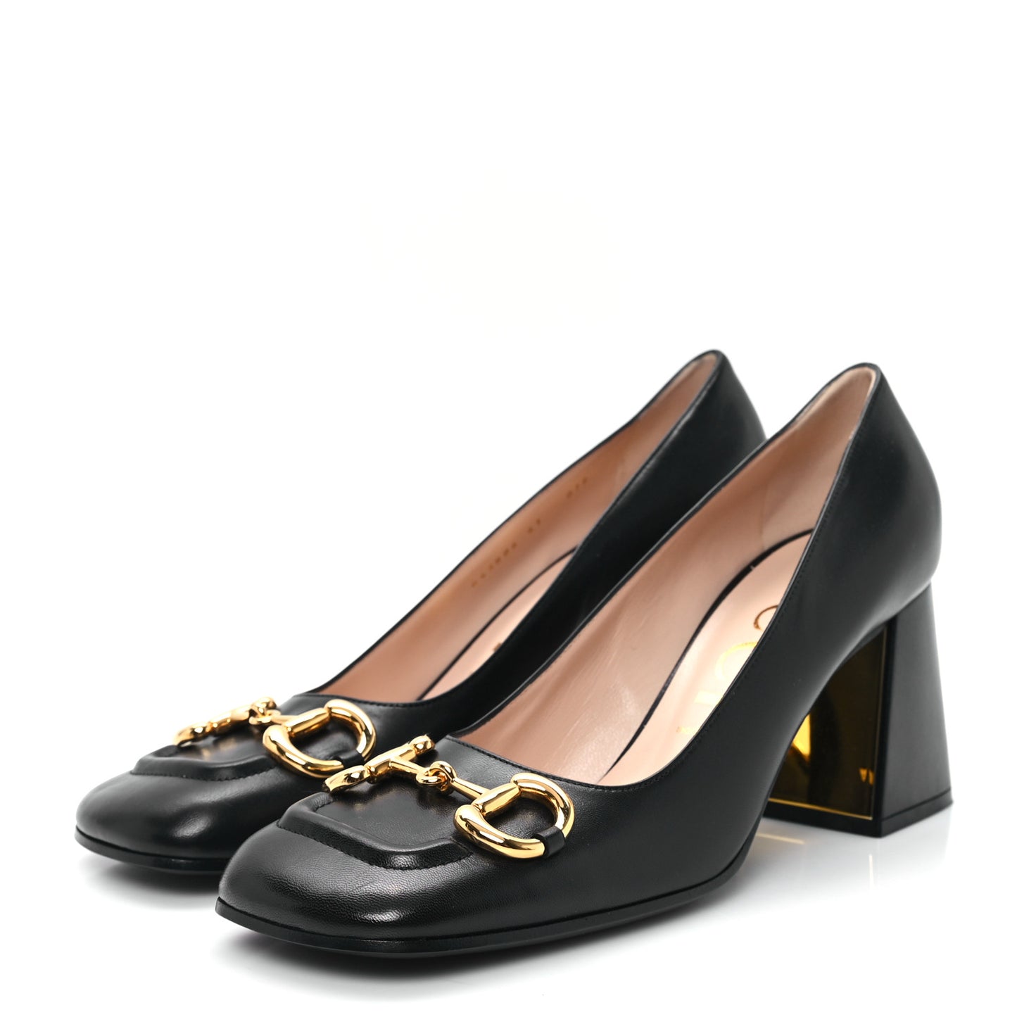 Malaga Kid Horsebit 75mm Pumps 41 Black