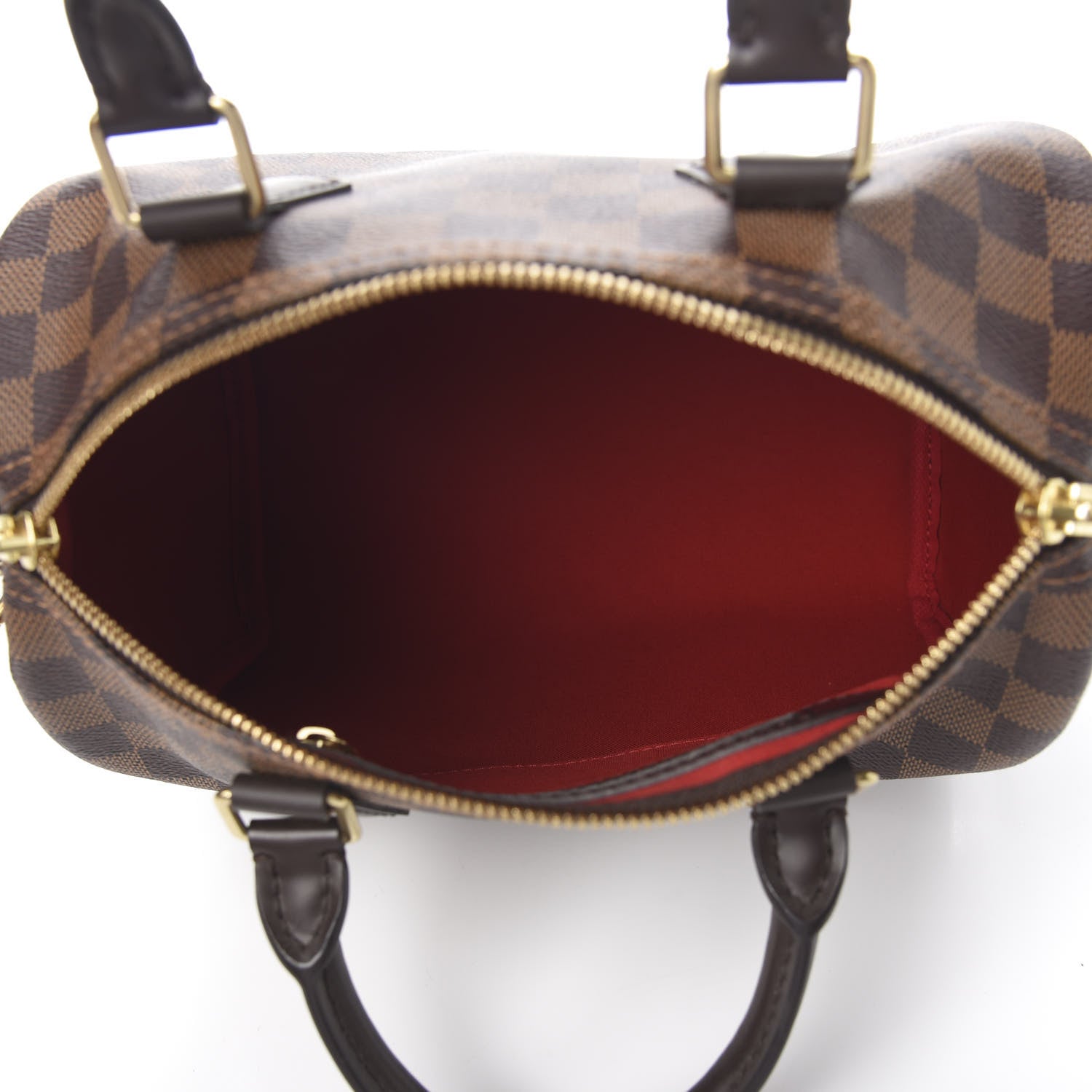 Louis Vuitton Damier Ebene Speedy Bandouliere 25 4 of 8