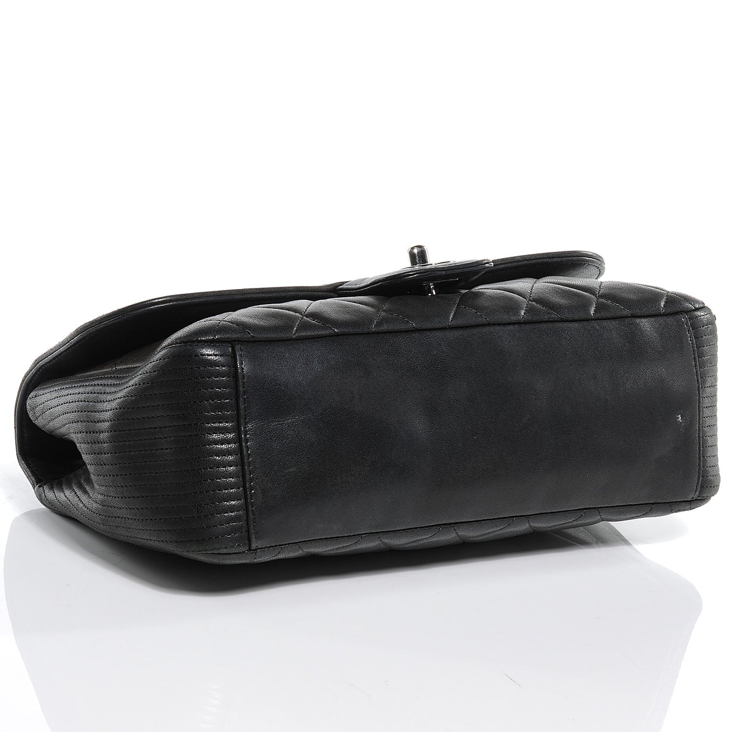 Chanel Lambskin Medium Coco Rider Flap Black 4 of 12