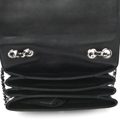 Chanel Calfskin Mini Tramezzo Flap Black 5 of 11