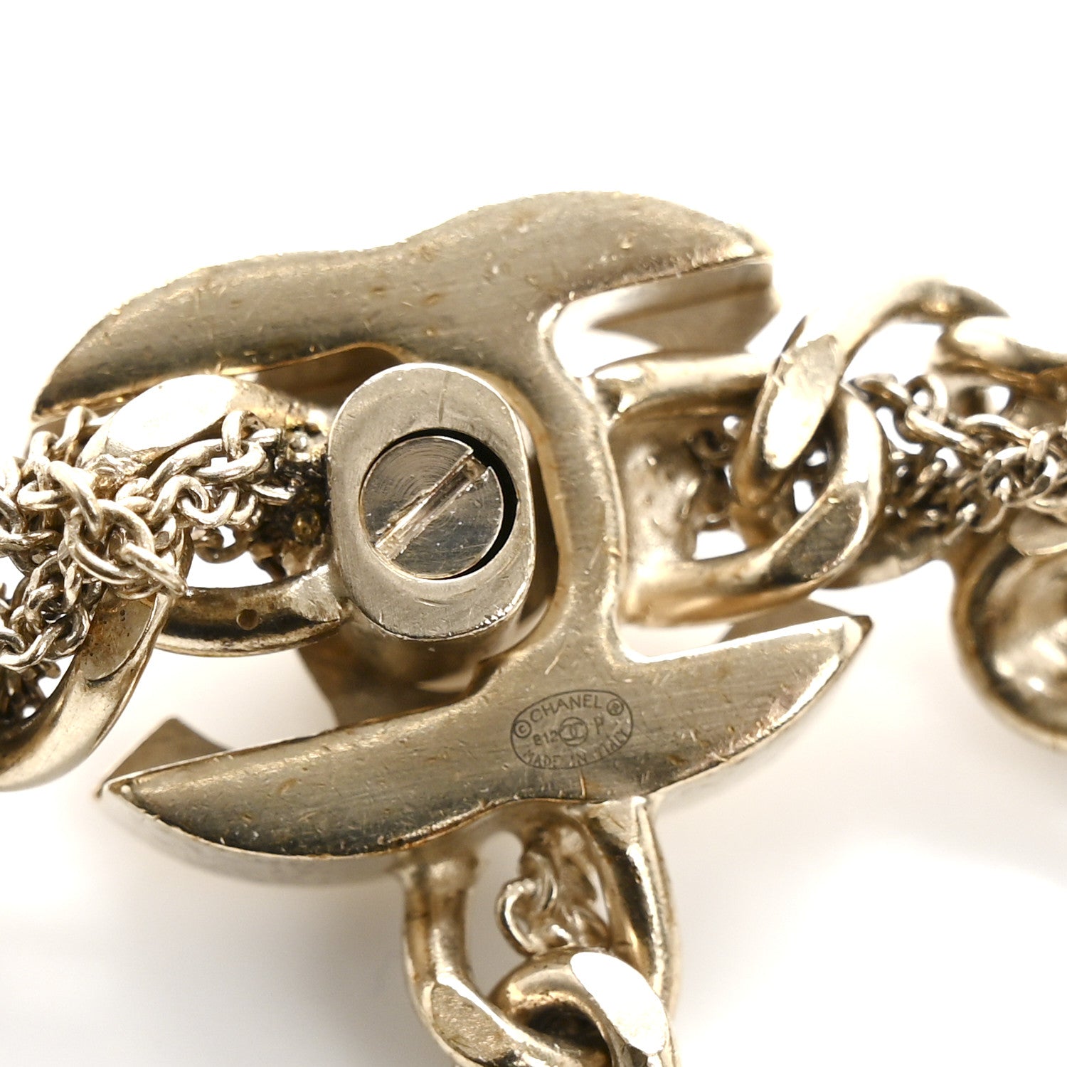 Chanel Metal CC Turlock Chain Belt Light Gold 3 of 4