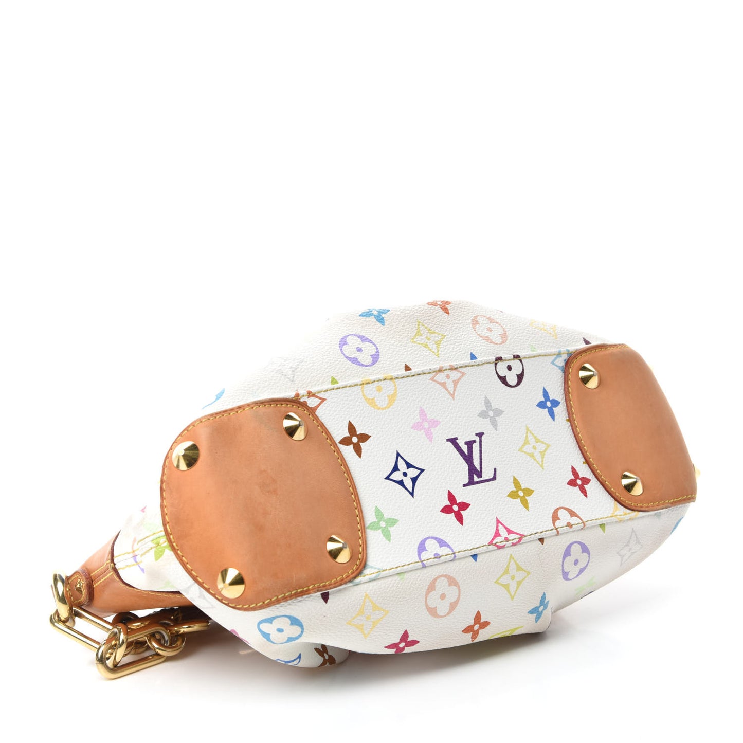 Monogram Multicolor Judy PM White
