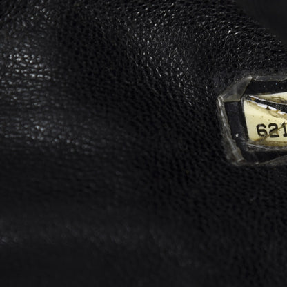 Chanel Calfskin Patent Quilted Large Bowler Black 9 of 10