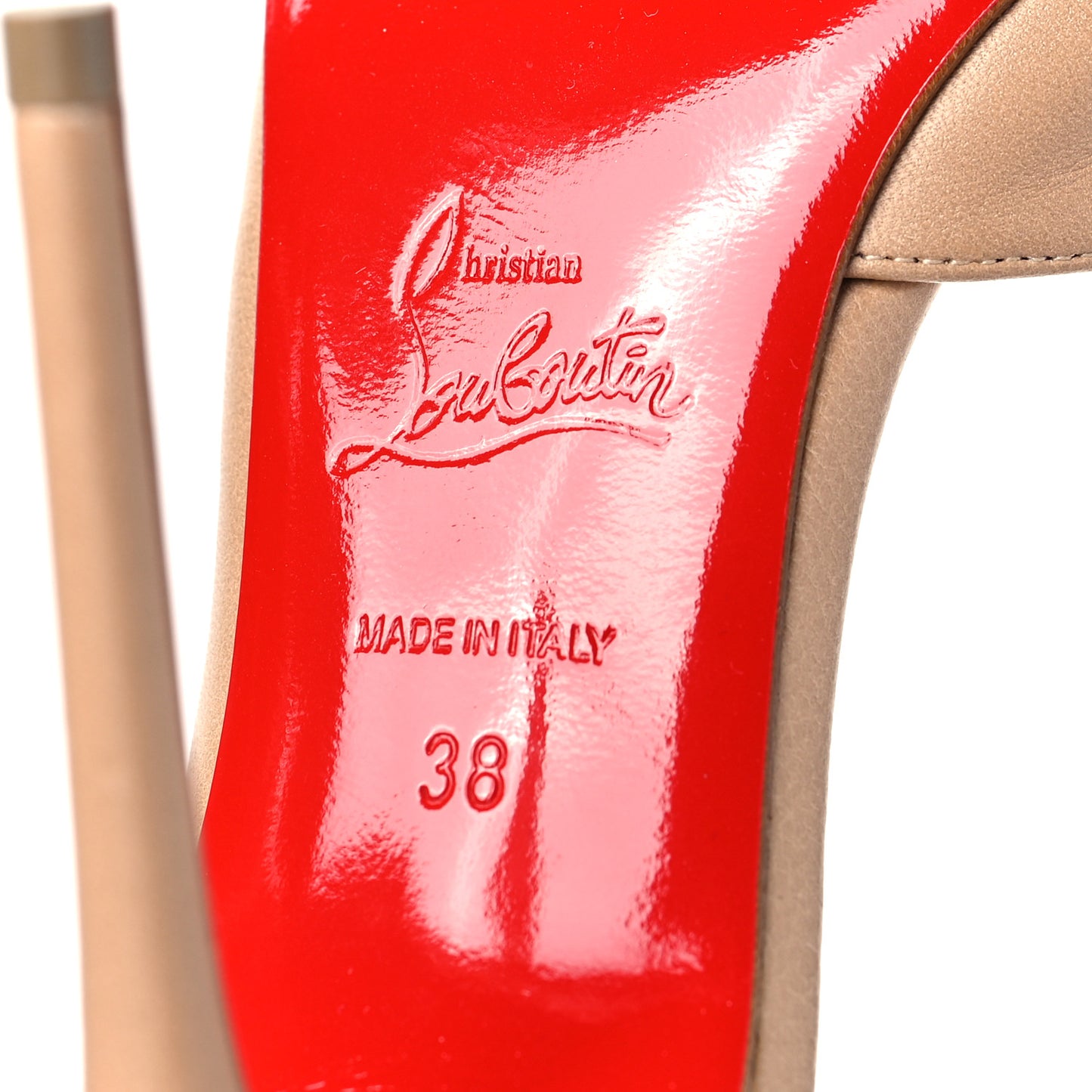 Nappa Iriza 100 Pumps 38 Nude