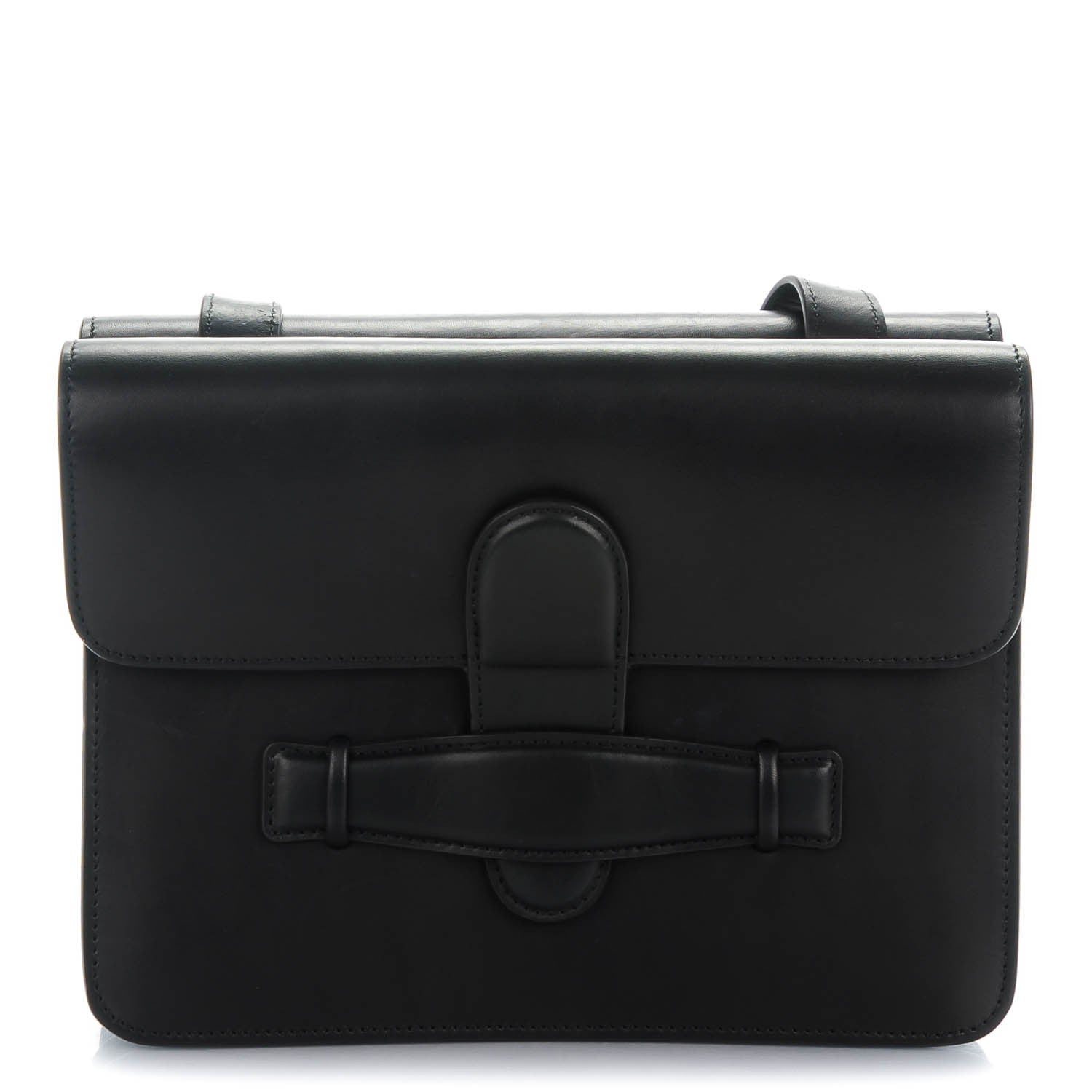 Celine Box Calfskin Medium Symmetrical Bag Black 1 of 8