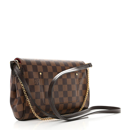 Louis Vuitton Damier Ebene Favorite MM 3 of 12