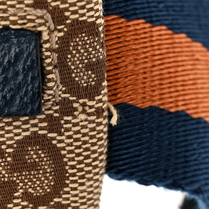 Gucci Monogram Web Belt Bag Navy 11 of 11