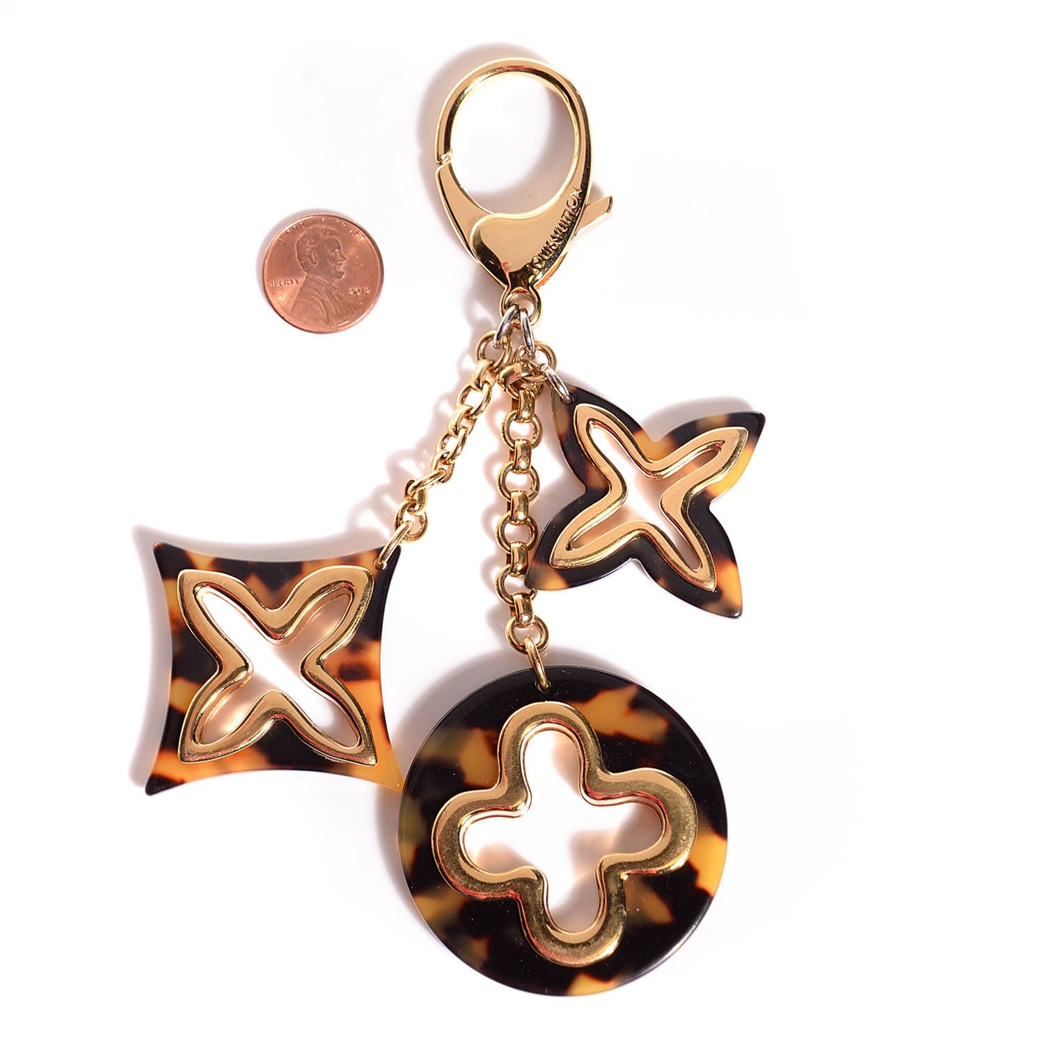 Louis Vuitton Insolence Bag Charm Ecaille 2 of 4