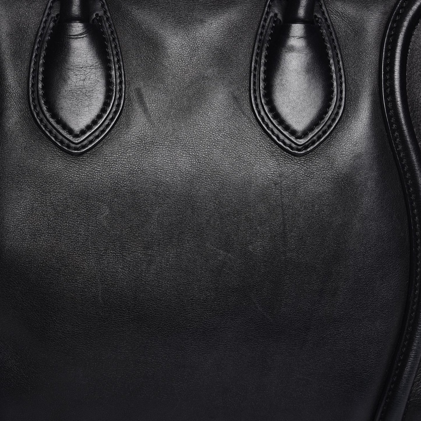 Smooth Calfskin Mini Luggage Black