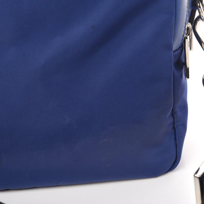 Fendi Nylon Vitello Century Vocabulary Camera Bag Blue Cobalto Blue Neon Sunflower 10 of 12