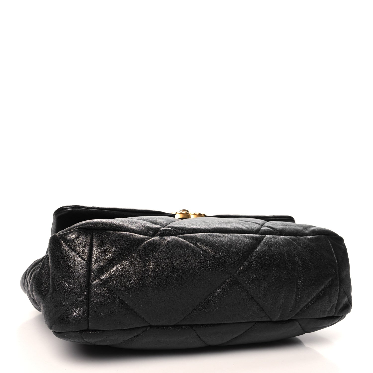 Chanel Lambskin Quilted Large Chanel 19 Flap Black 4 of 12