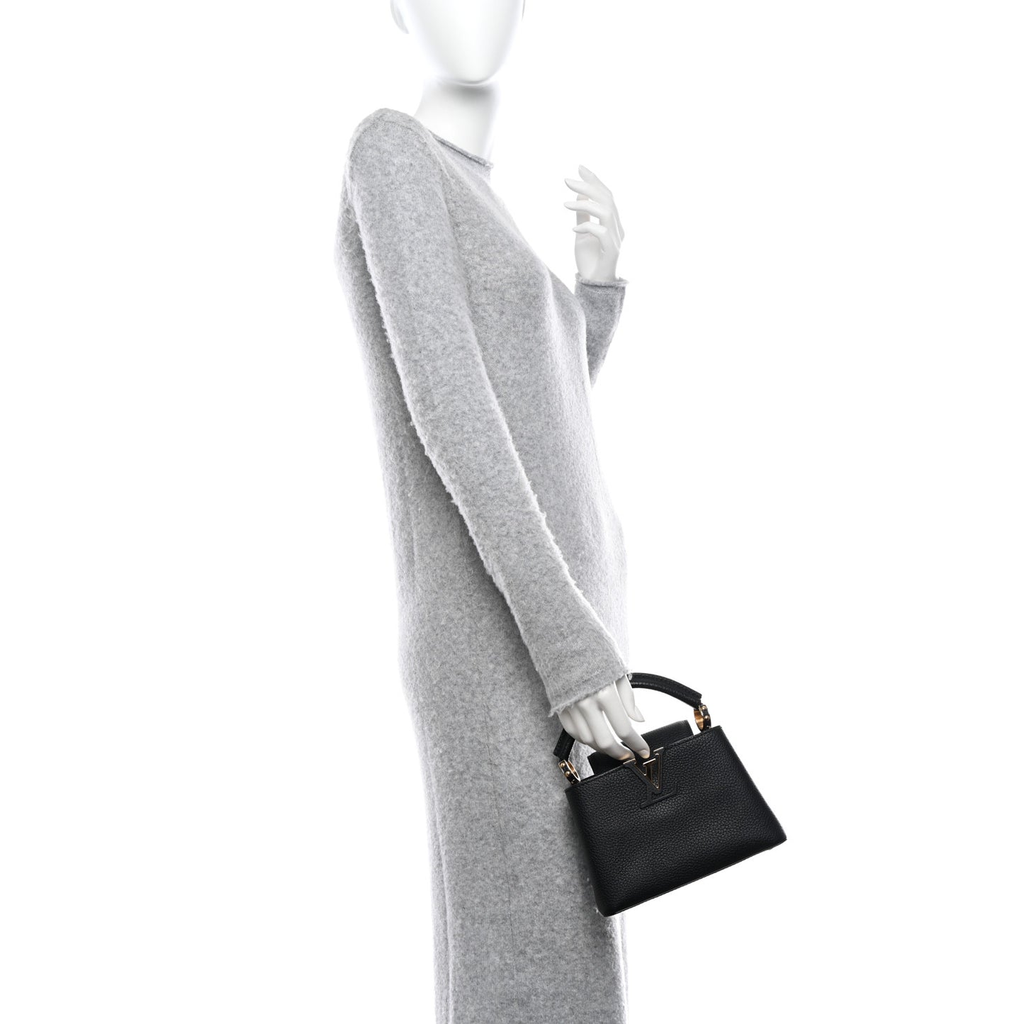 Taurillon Mini Capucines Black