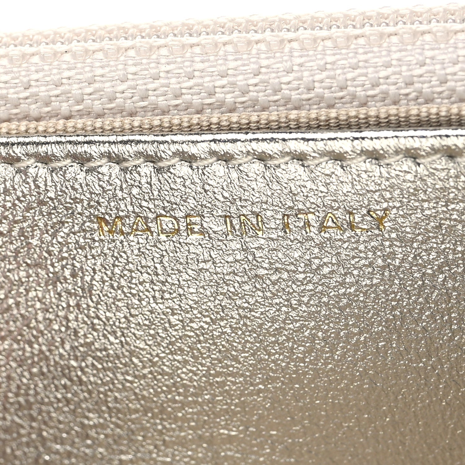 Chanel Gradient Metallic Lambskin Quilted Like A Wallet Wallet On Chain WOC Gold Pink 7 of 12