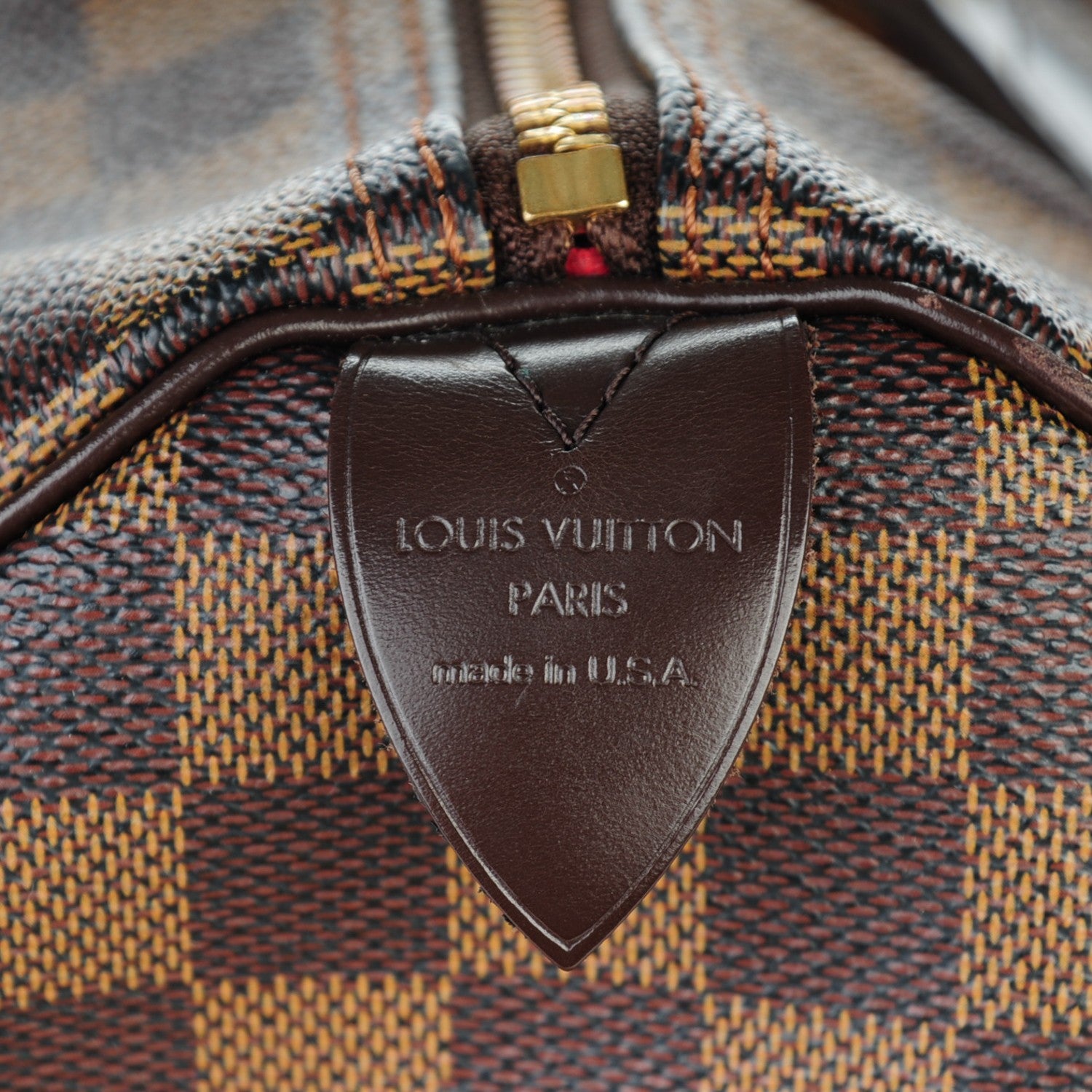 Louis Vuitton Damier Ebene Speedy 35 5 of 8