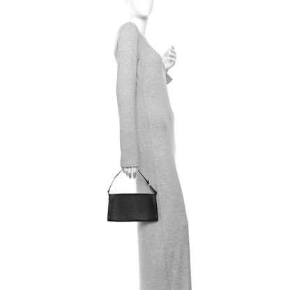 Louis Vuitton Epi Pochette Accessories 24 Black 2 of 10
